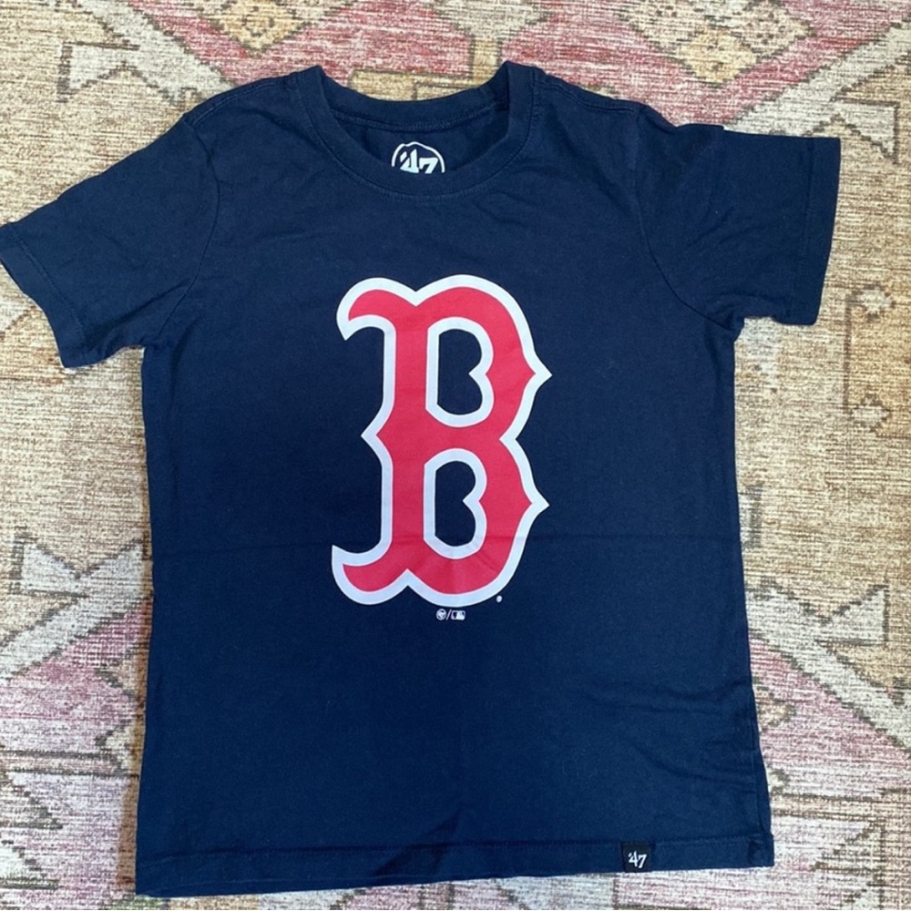 Boys 47 Brand Mookie Betts Boston RedSox t-shirt